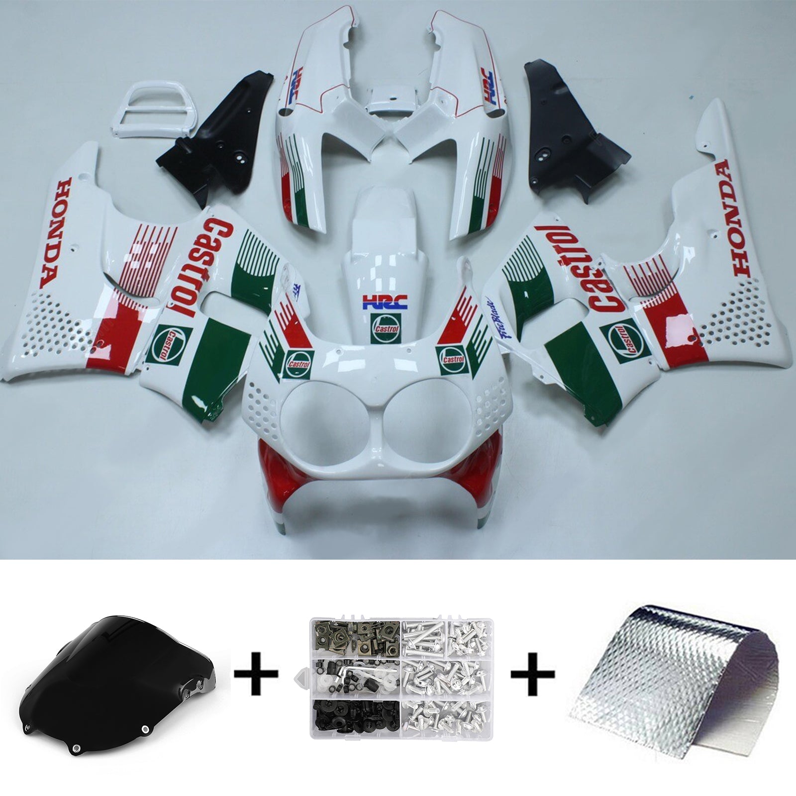 Honda CBR900RR 893 1992-1993 Fairing Kit Bodywork Plastic ABS