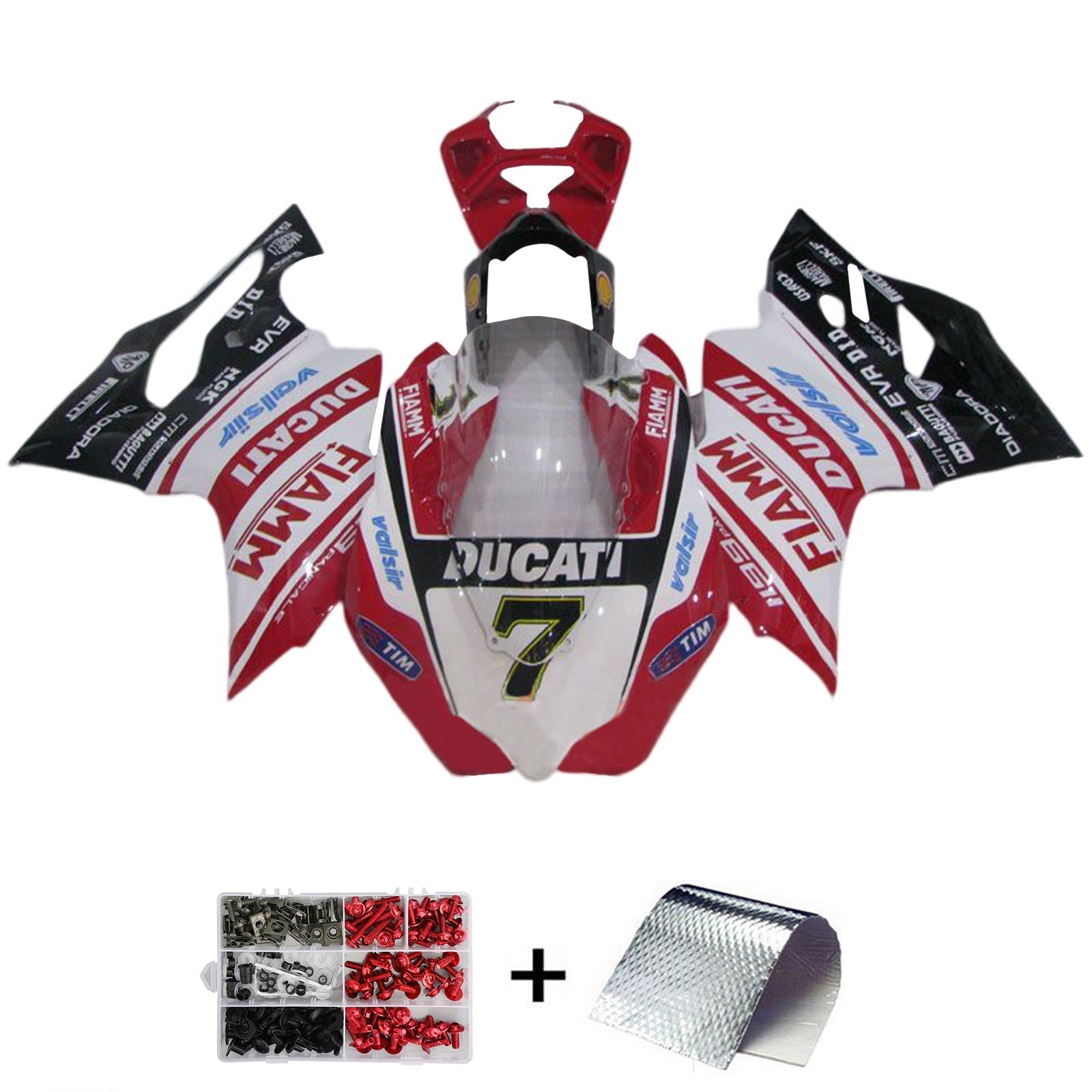 Ducati 1199 899 2012-2015 Kit Carenado Carrocería Plástico ABS