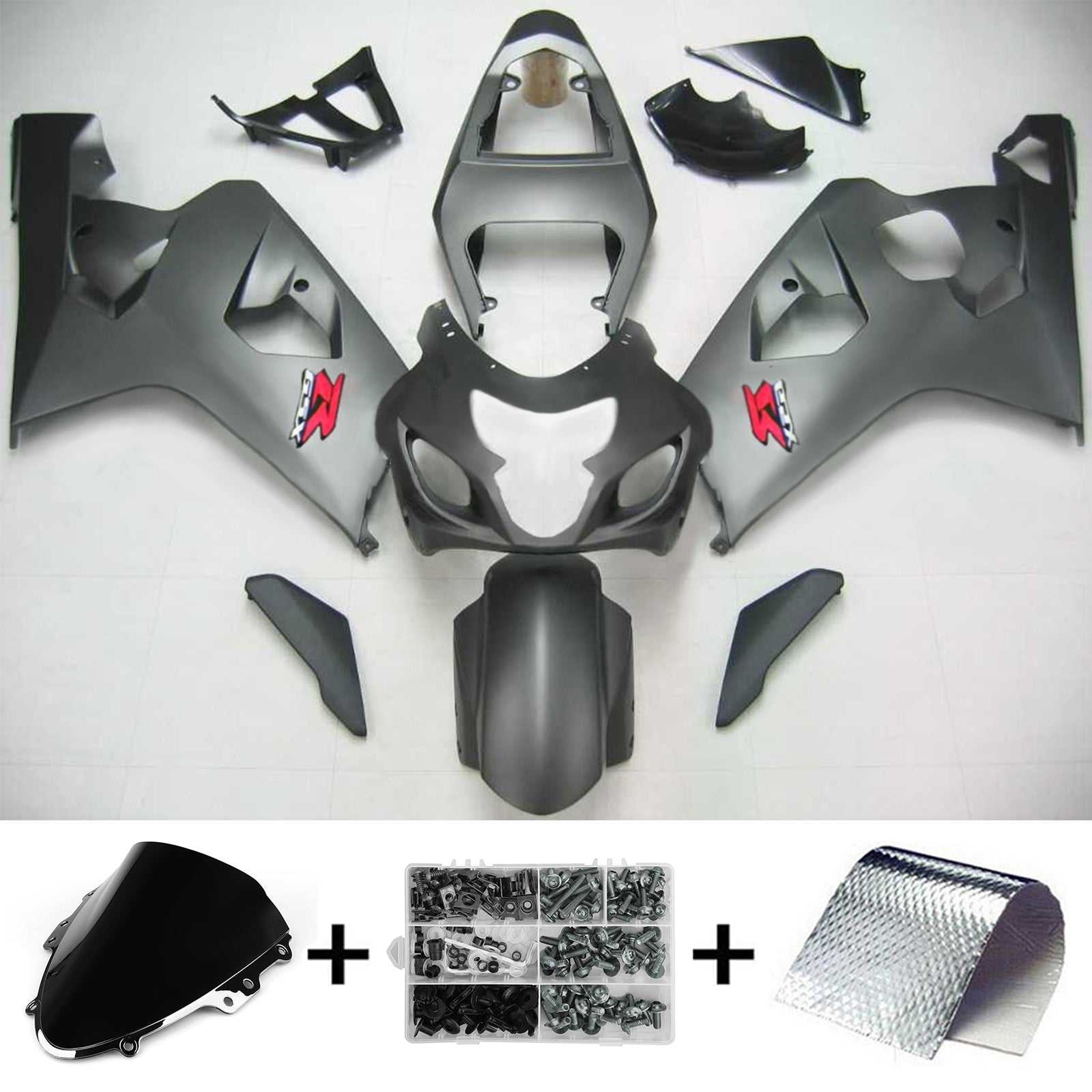 Suzuki GSXR 600/750 2004-2005 Fairing Kit Bodywork Plastic ABS