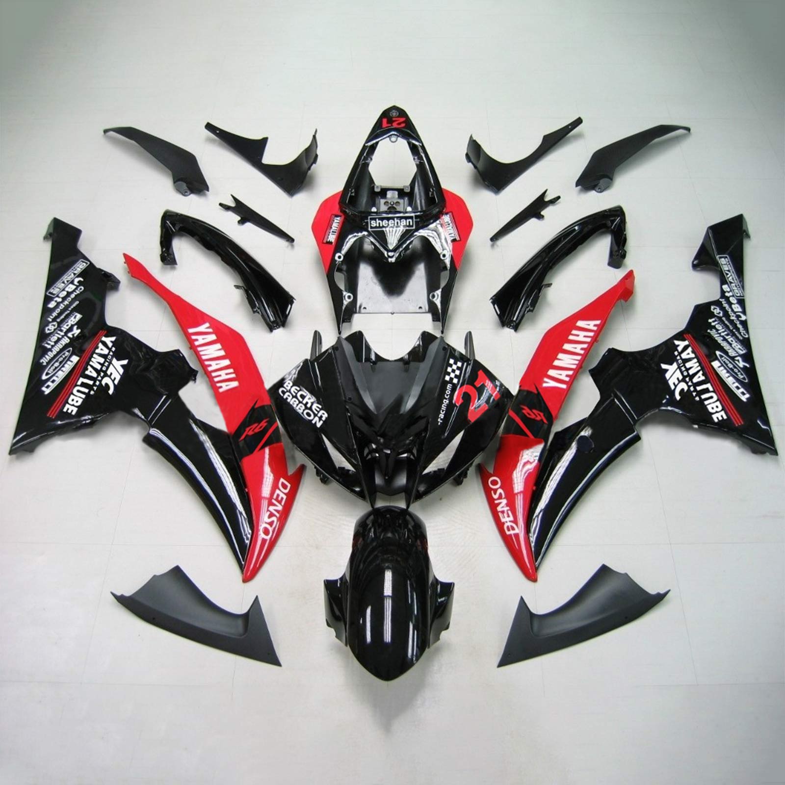 Kit de carenado para Yamaha YZF 600 R6 2008-2016 Genérico