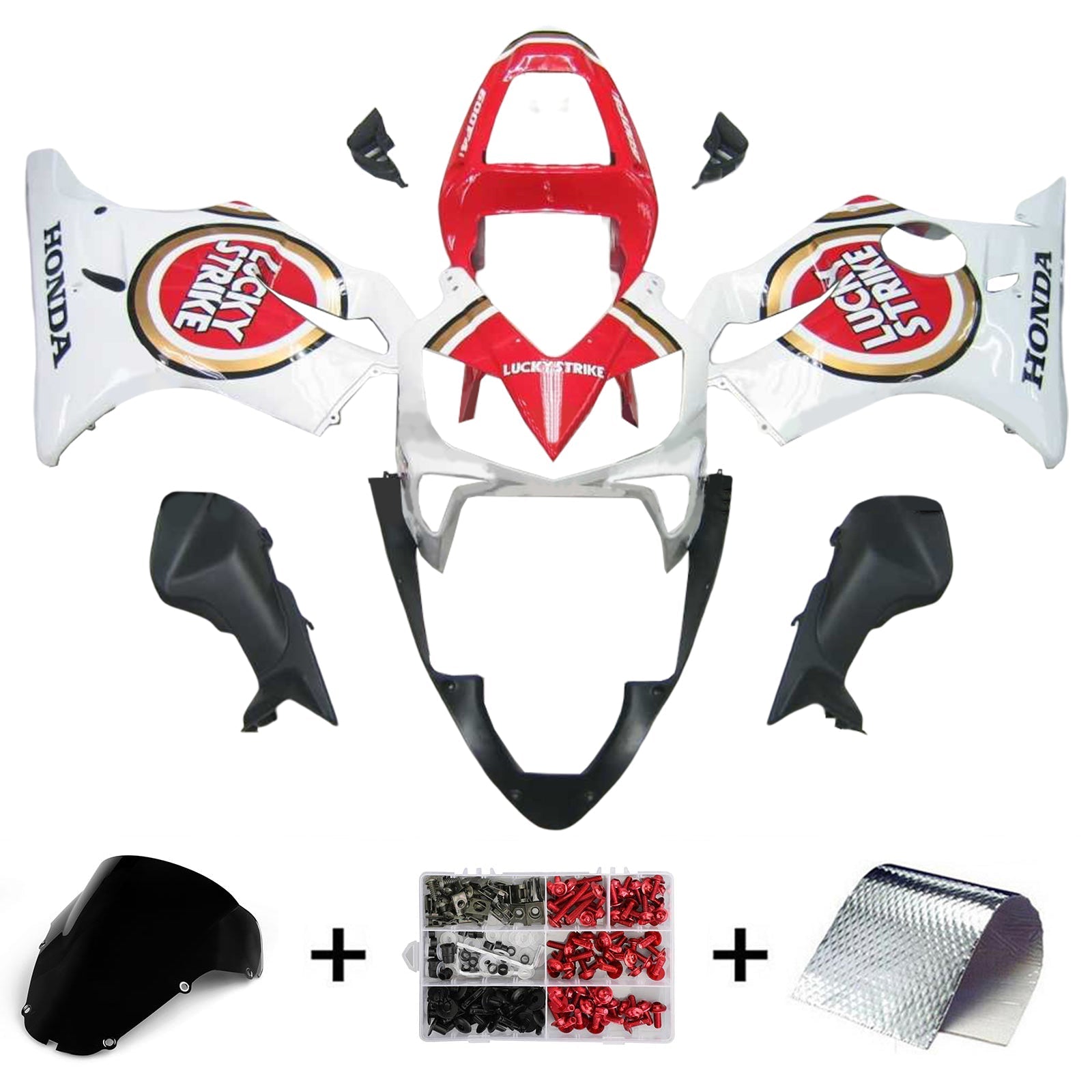 Honda CBR600 F4i 2001-2003 Kit Carenado Carrocería Plástico ABS