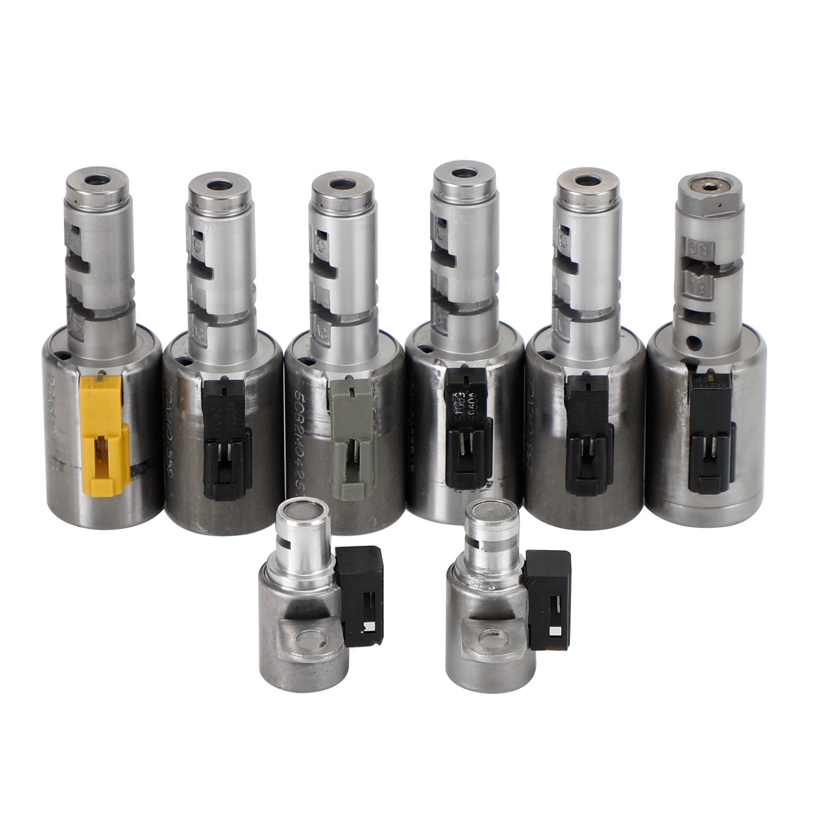 SAAB 9-3 2009-2011 L4 2.0L 6 velocidades FWD 8 piezas 09G TF-60SN/TF60SN Solenoide trans de 6 velocidades