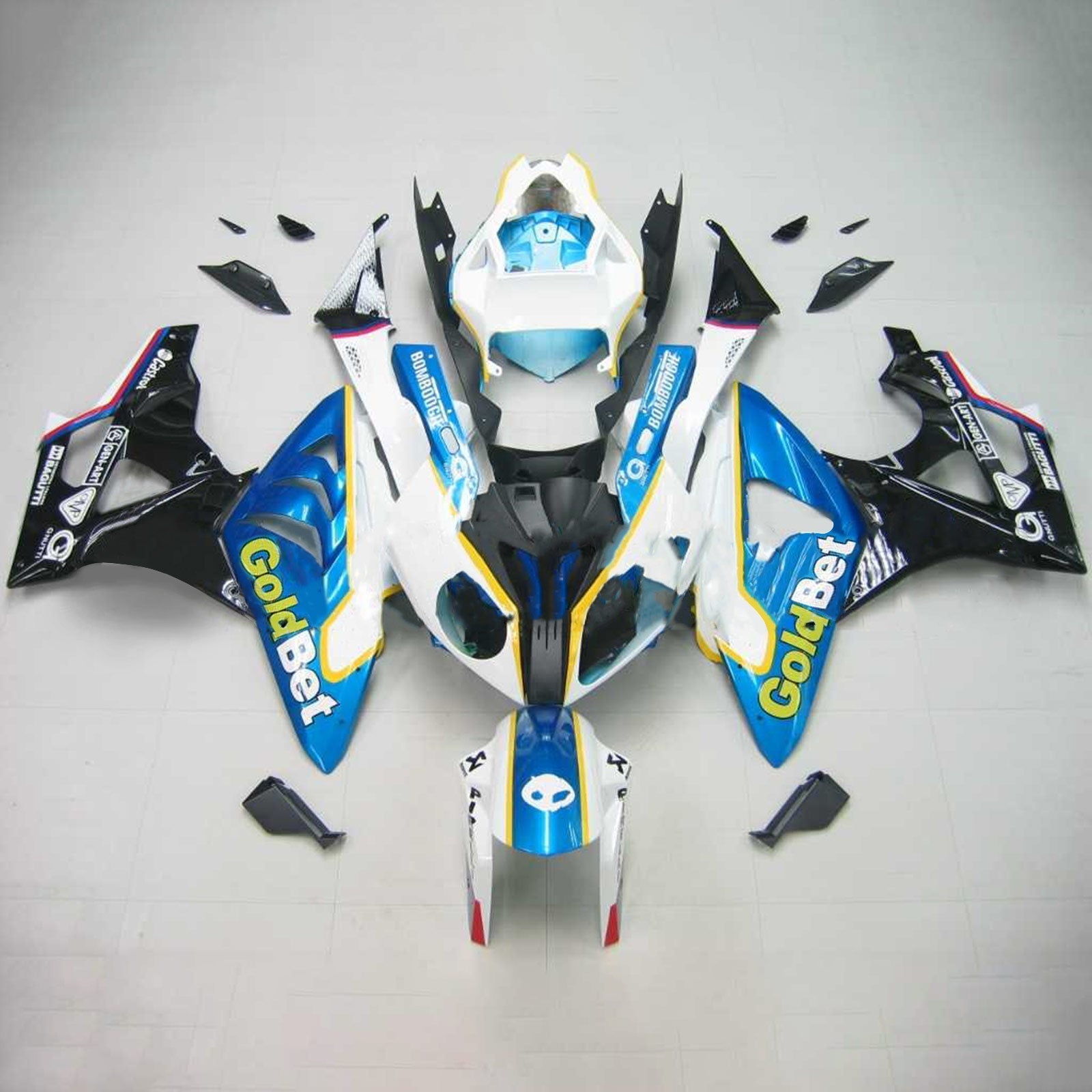 Kit Carenado Para BMW S1000RR 2009-2014 Carrocería Plástico ABS Genérico