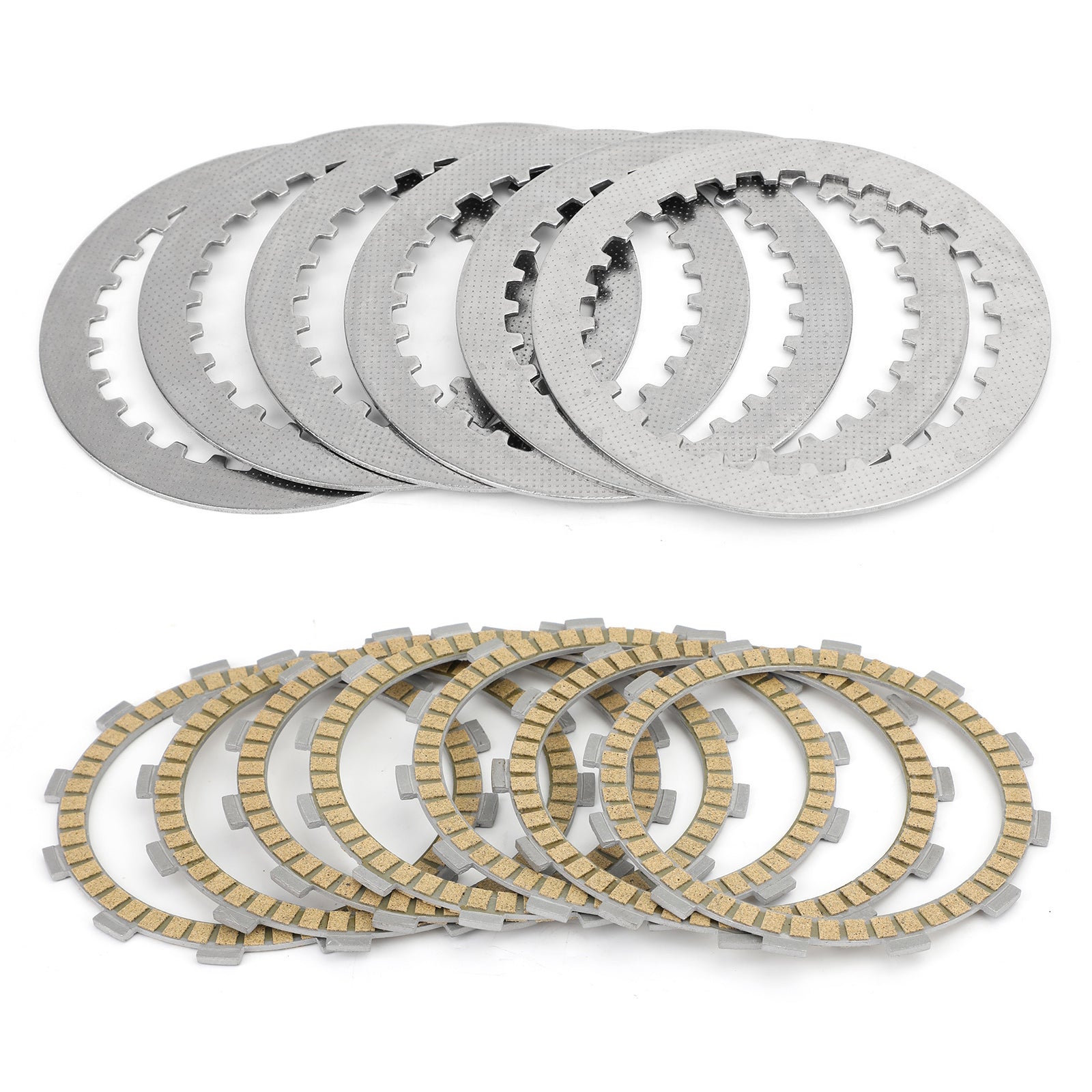 Clutch Plate Kit Friction & Steel Plates for Honda CB500T 1974 1975 1976 1977 Generic