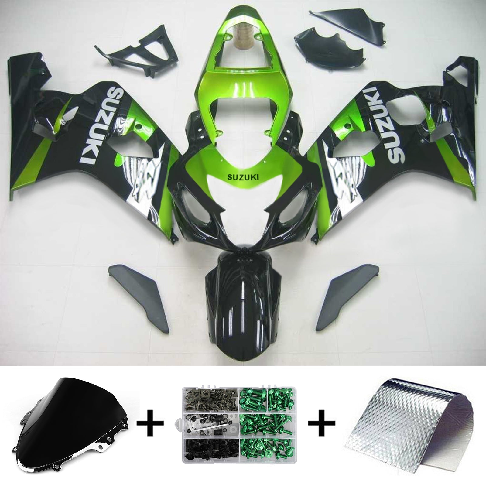 Suzuki GSXR 600/750 2004-2005 Fairing Kit Bodywork Plastic ABS