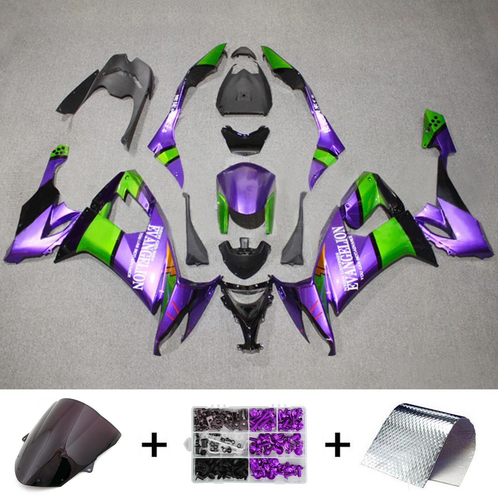 Kit Carenado Kawasaki ZX10R 2008-2010 Carrocería Plástico ABS