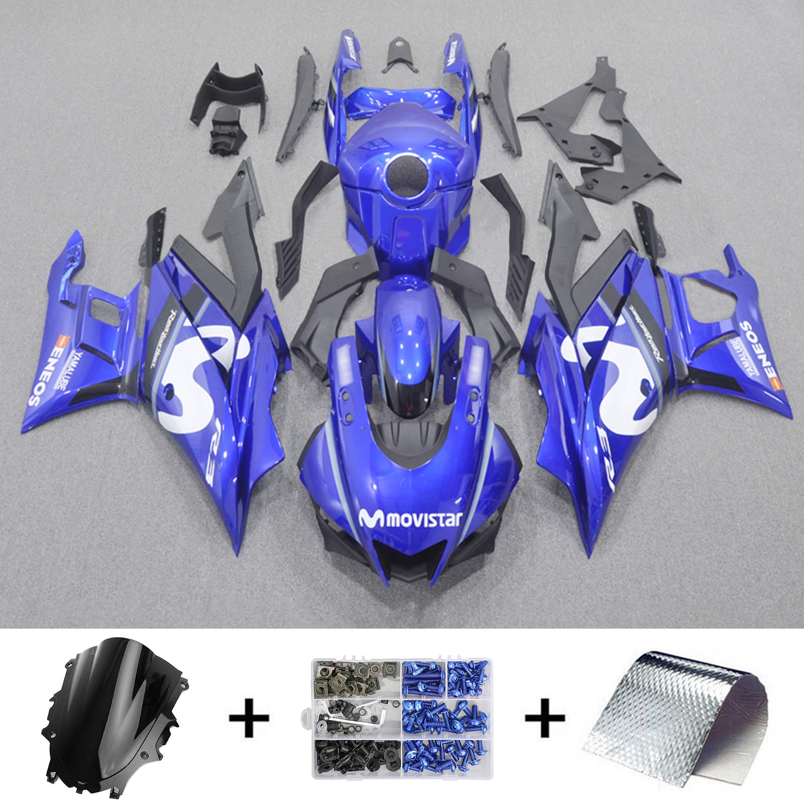 Yamaha YZF-R3 R25 2022-2024 Fairing Kit Bodywork Plastic ABS