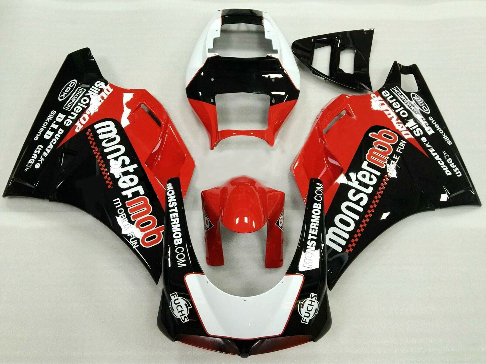 Fairing Kit Bodywork ABS fit For Ducati 996 748 1996-2002 Generic