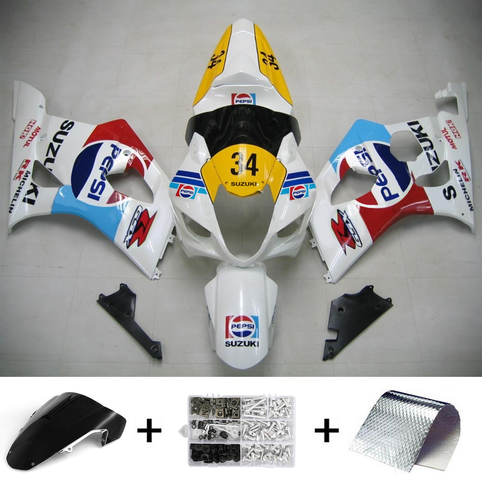 Kit Carenado Suzuki GSXR1000 2003-2004 K3