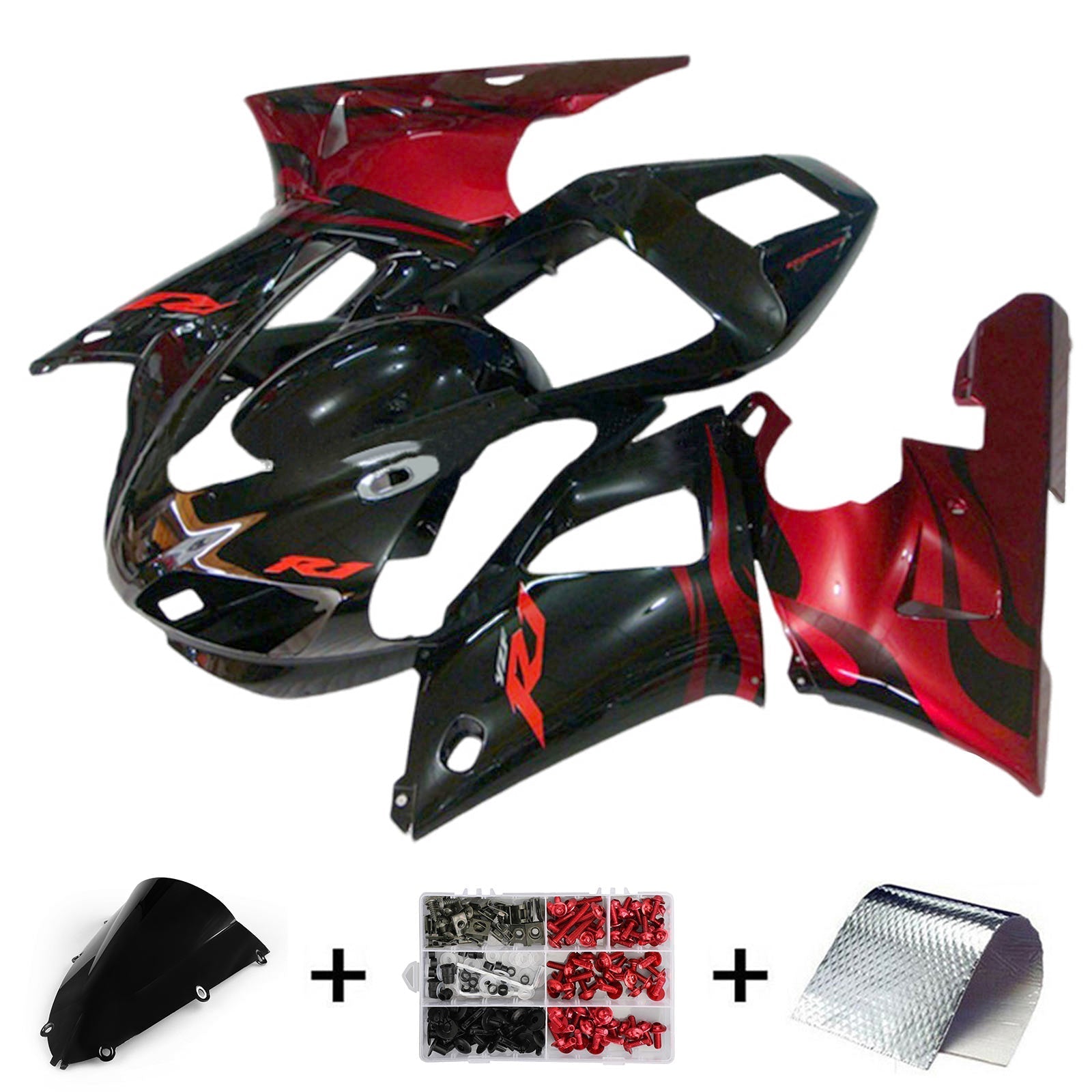 Yamaha YZF-R1 1998-1999 Fairing Kit Bodywork Plastic ABS