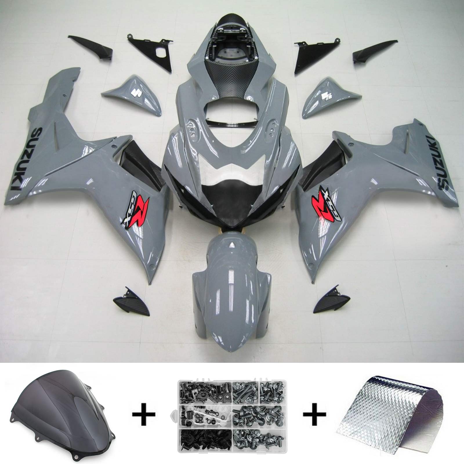 Suzuki GSXR 600/750 2011-2024 K11 Fairing Kit Bodywork Plastic ABS