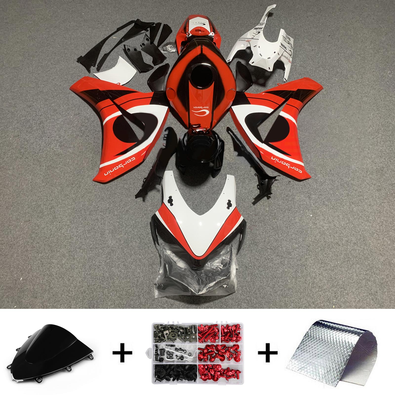 Honda CBR1000RR 2008-2011 Kit Carenado Carrocería Plástico ABS