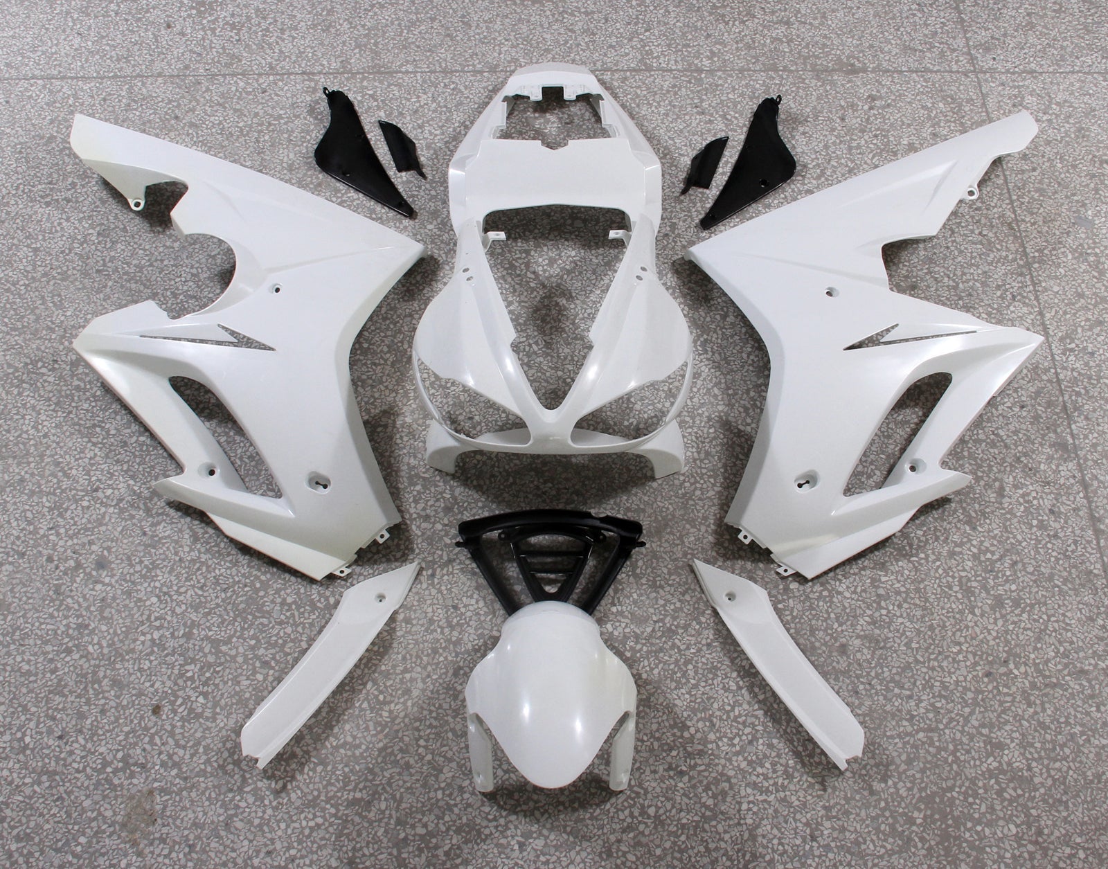 Fairings 2009-2012 Triumph Daytona 675 White Blue 675 Generic