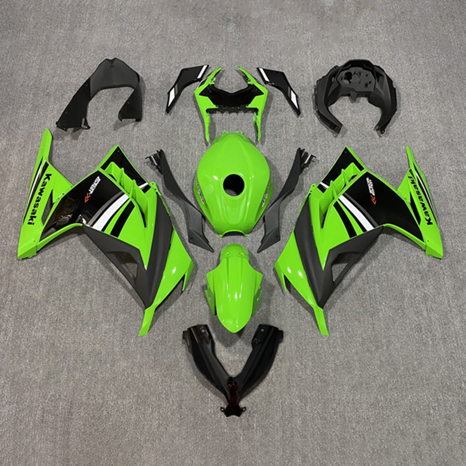 Kawasaki EX300/Ninja300 2013-2017 Kit Carenado Carrocería Plástico ABS