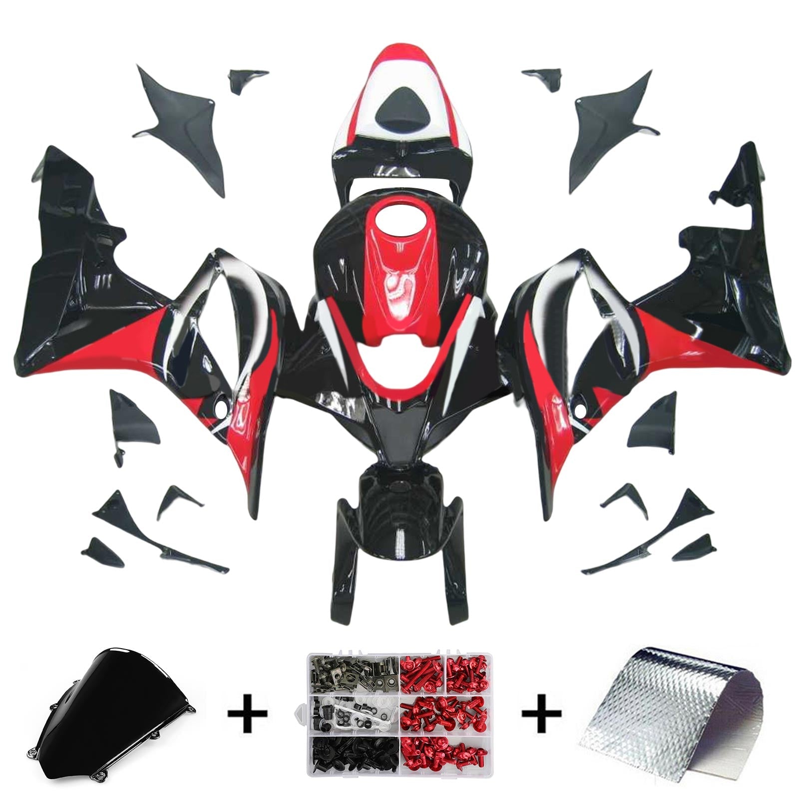 Honda CBR600RR 2007-2008 F5 Fairing Kit Bodywork Plastic ABS