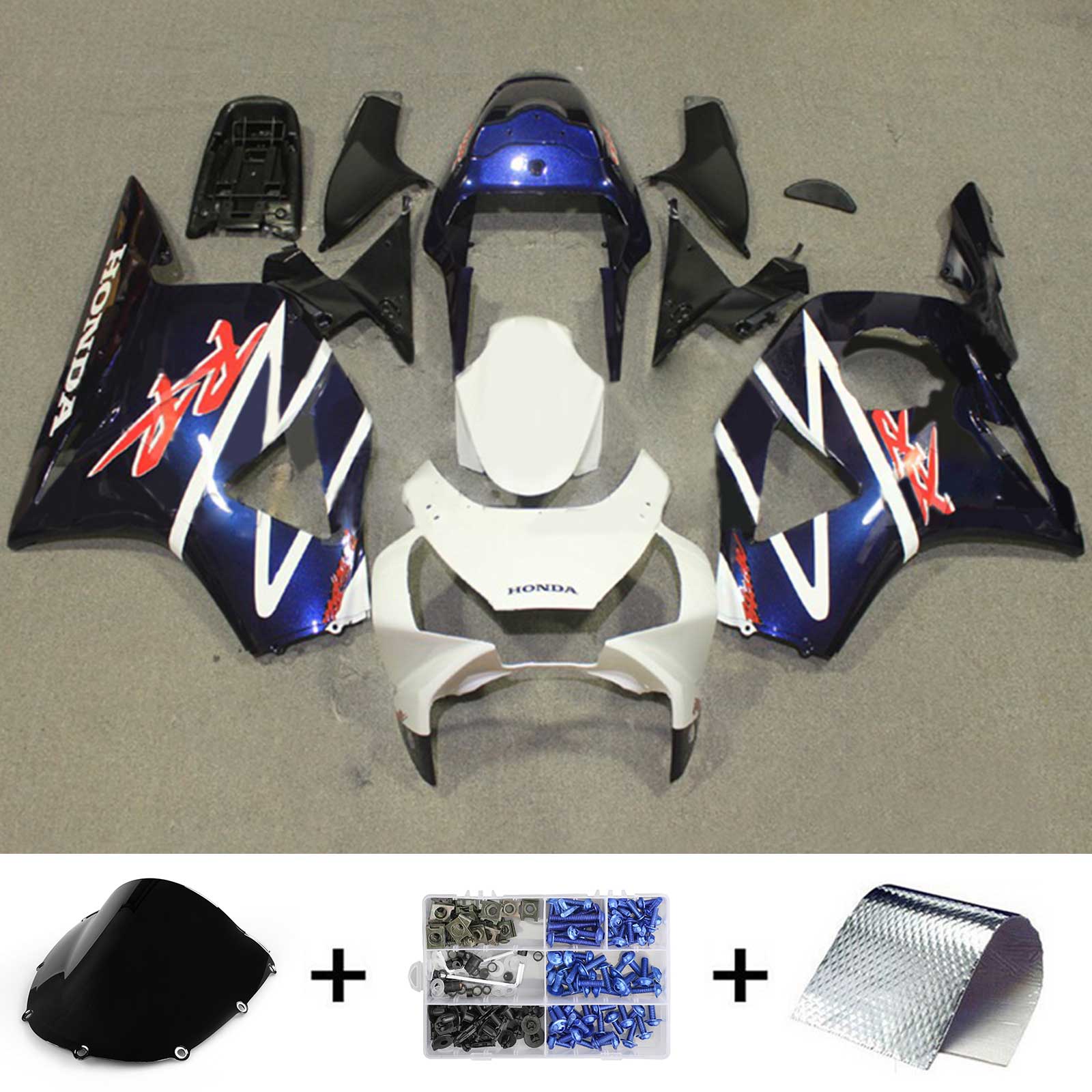 Honda CBR954 2002-2003 Kit Carenado Carrocería Plástico ABS