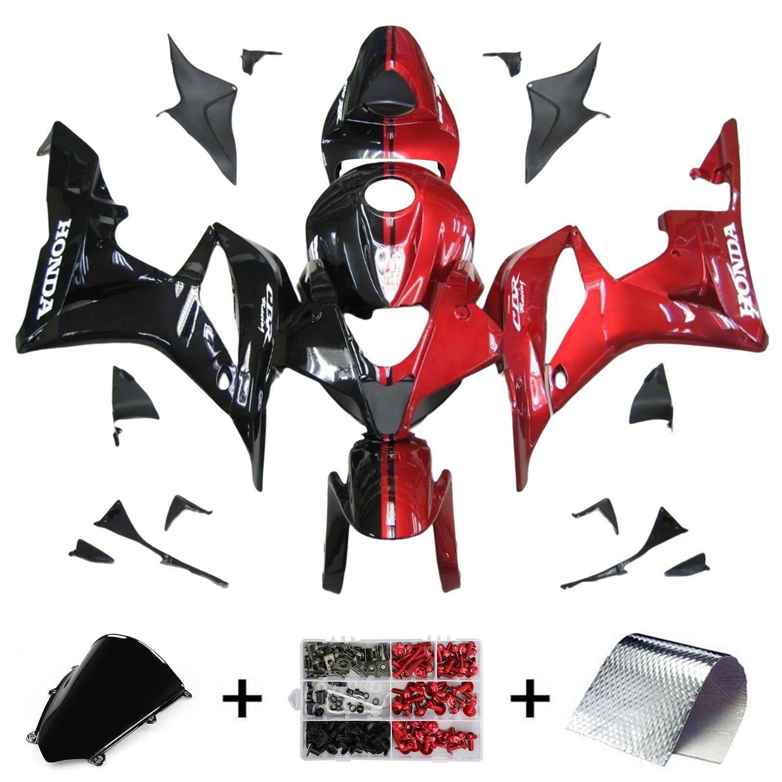 Honda CBR600RR 2007-2008 F5 Fairing Kit Bodywork Plastic ABS