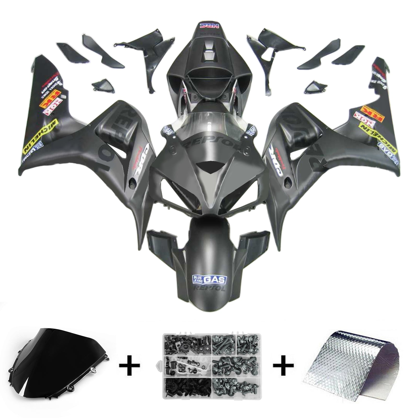 Honda CBR1000RR 2006-2007 Fairing Kit Bodywork Plastic ABS