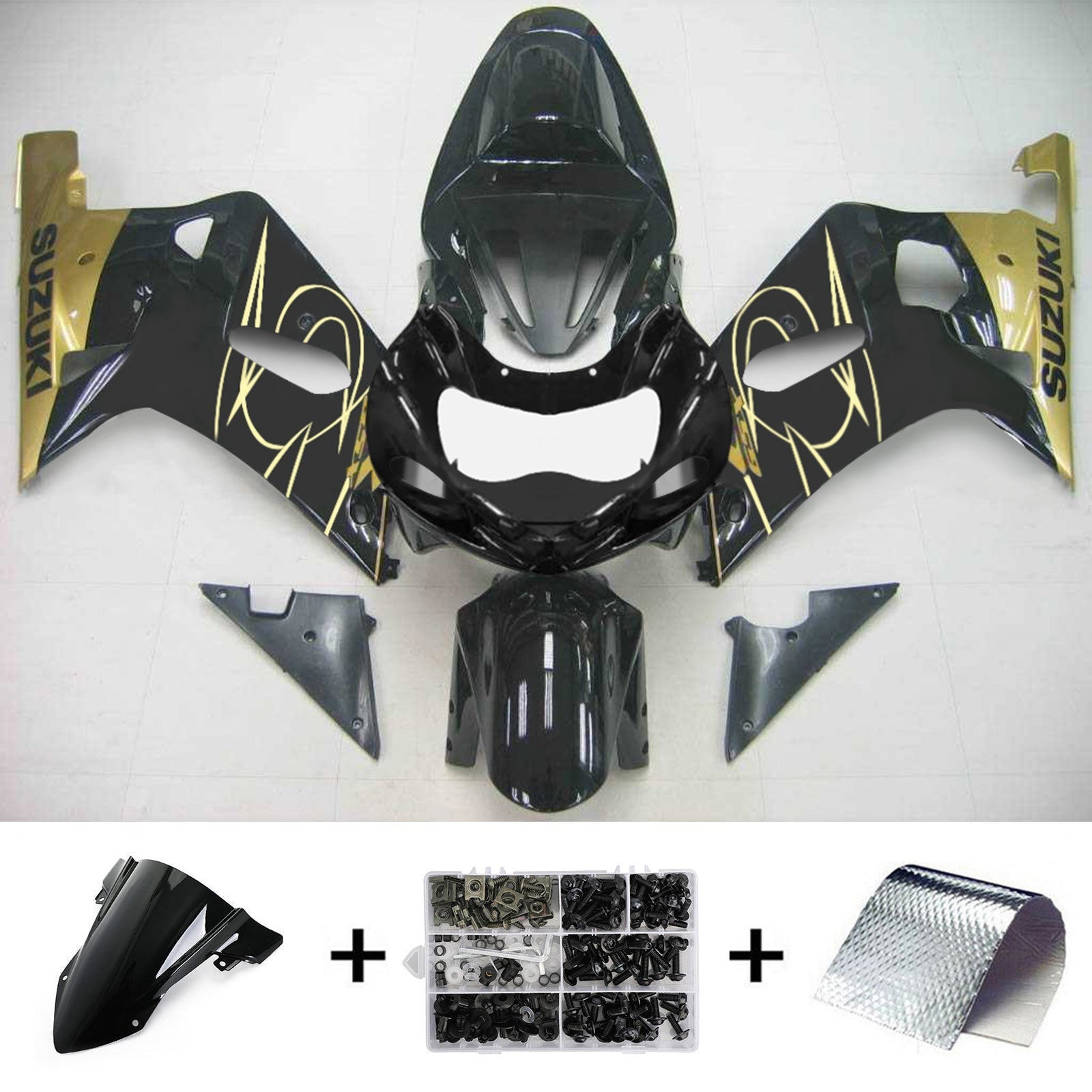 Suzuki GSXR750 2001-2003 Fairing Kit Bodywork Plastic ABS