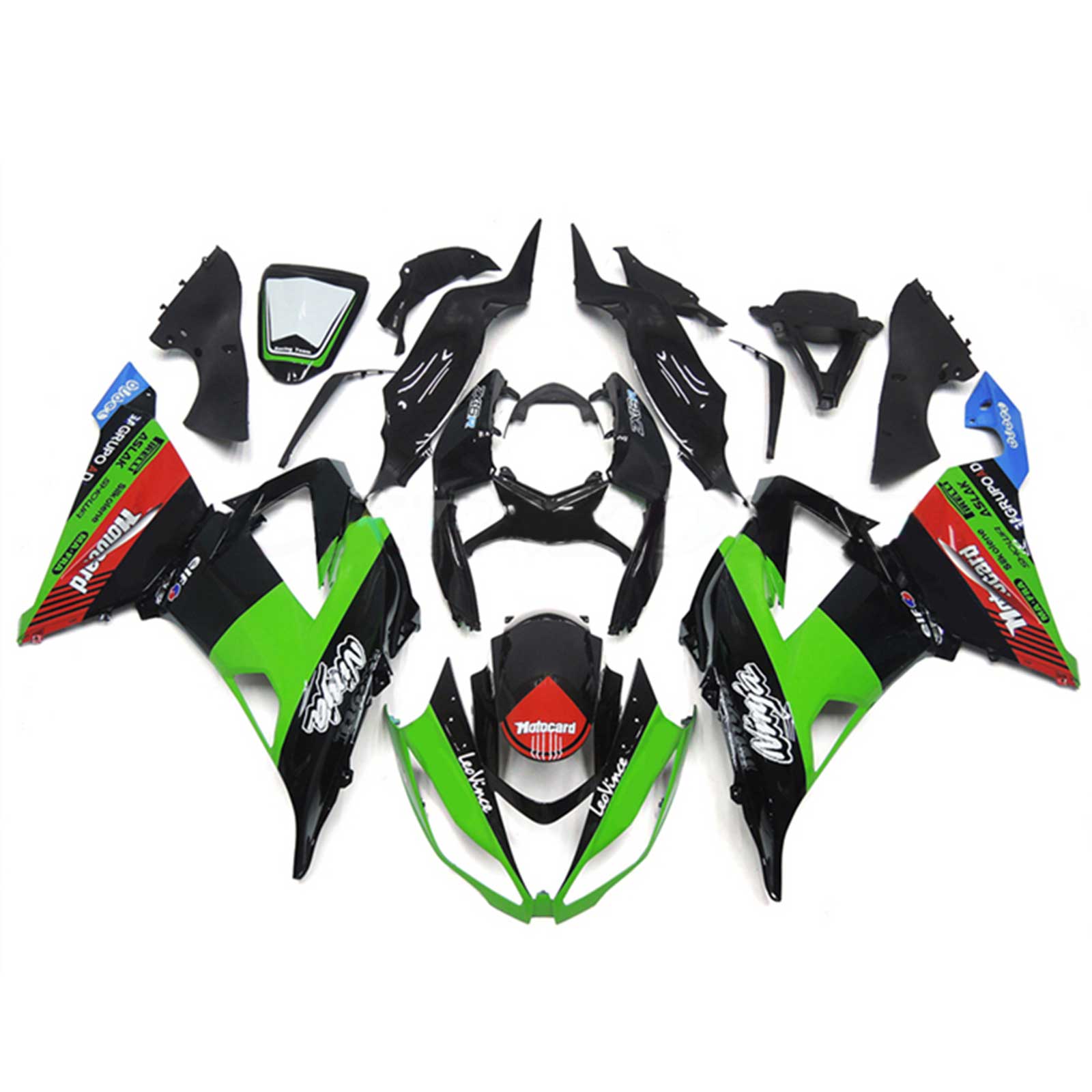 Kawasaki ZX6R 636 2013-2018 Kit Carenado Carrocería Plástico ABS