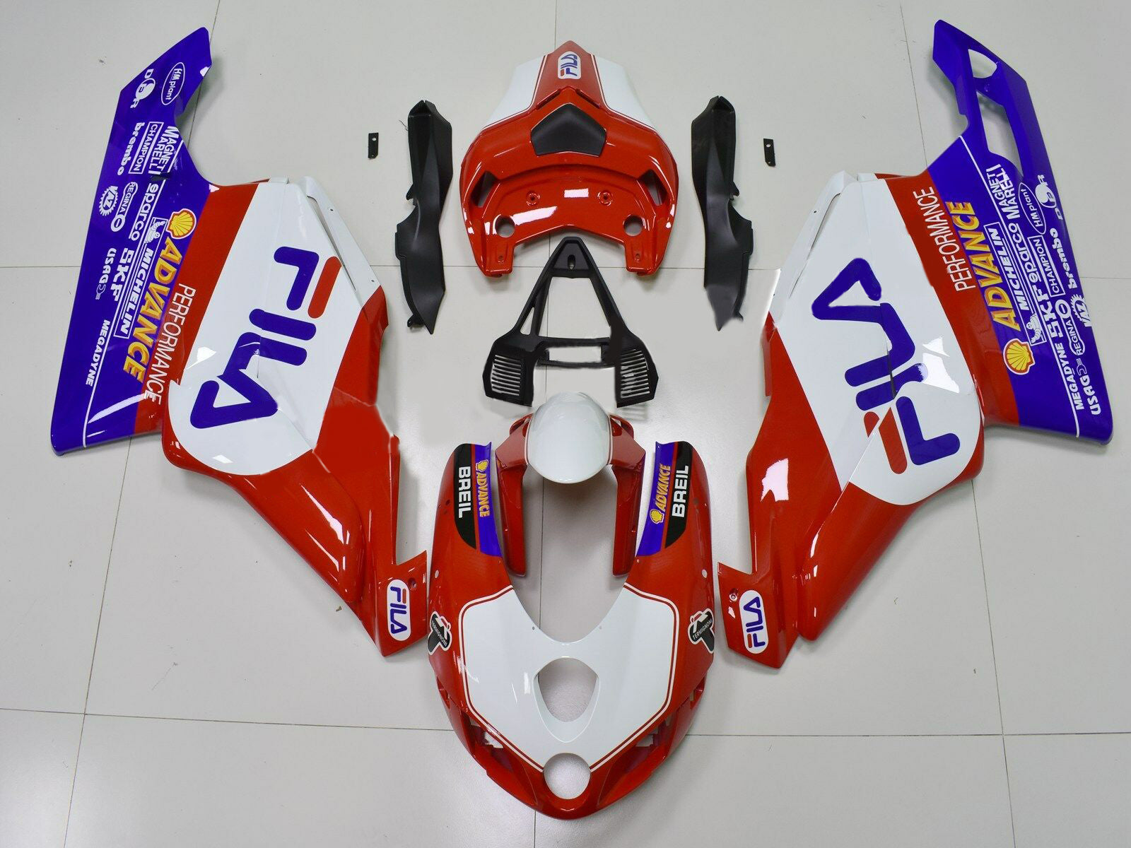 Kit de carenado carrocería ABS apto para Ducati 999 749 2005 2006 genérico