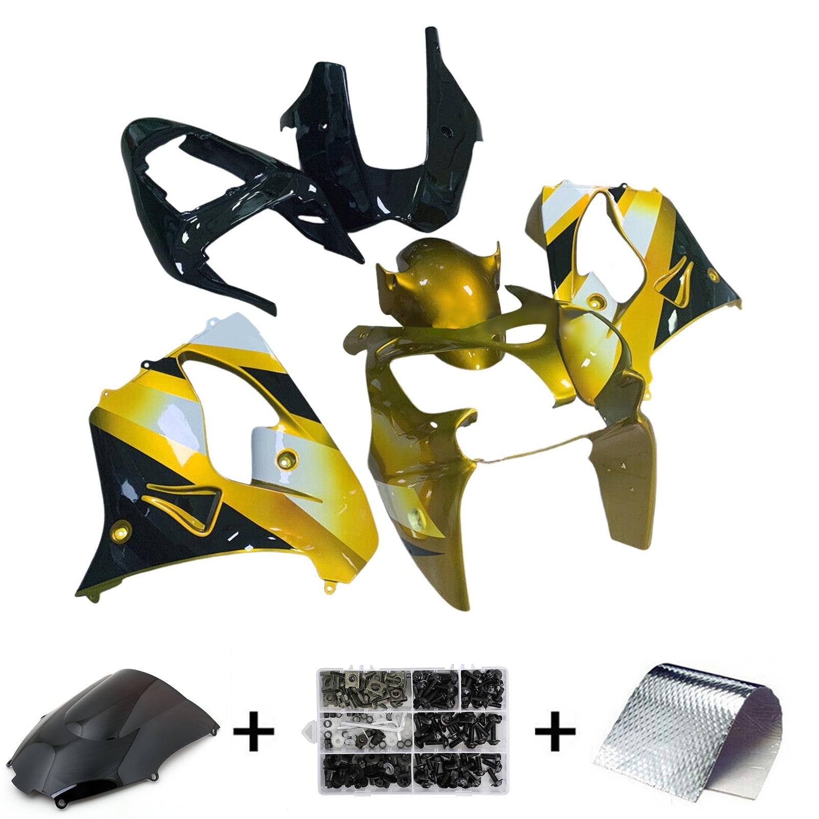 Kawasaki ZX9R 2002-2003 Fairing Kit Bodywork Plastic ABS