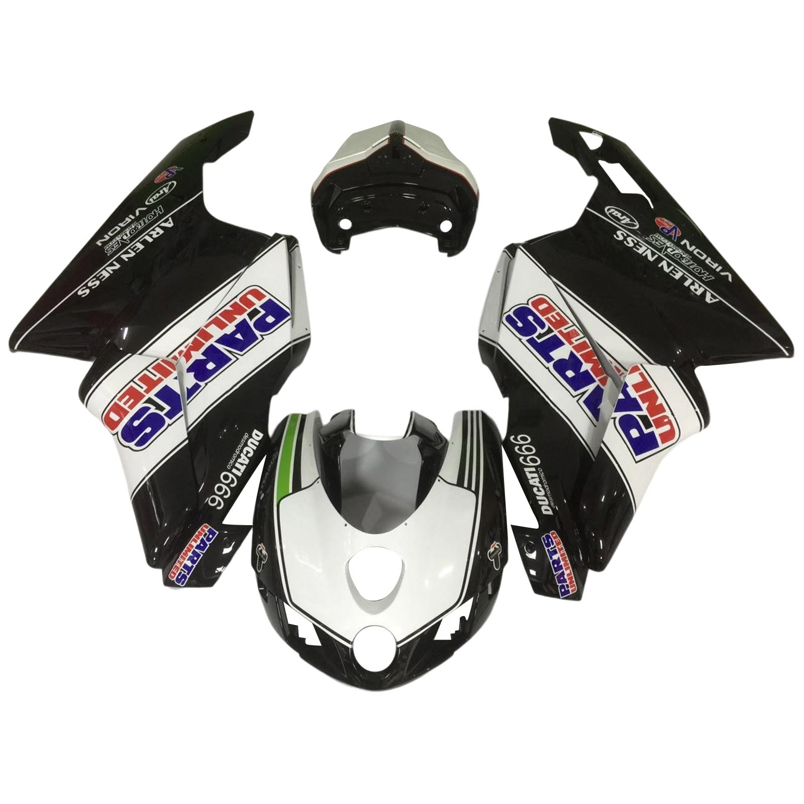 Ducati 999 749 2003 2004 Fairing Kit Bodywork ABS