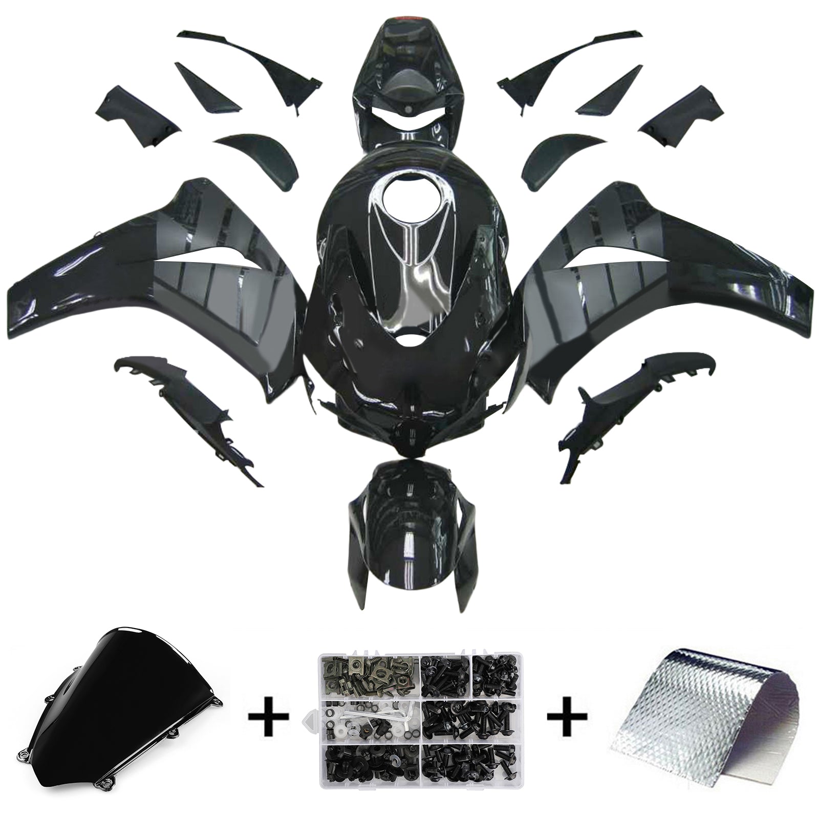 Honda CBR1000RR 2008-2011 Fairing Kit Bodywork Plastic ABS