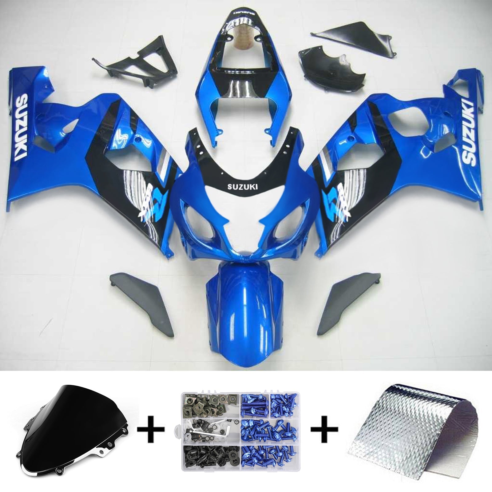 Suzuki GSXR 600/750 2004-2005 Fairing Kit Bodywork Plastic ABS