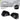 Black Front Honeycomb Fog Light Grille Cover Fit Audi A3 S-line 2021-2023