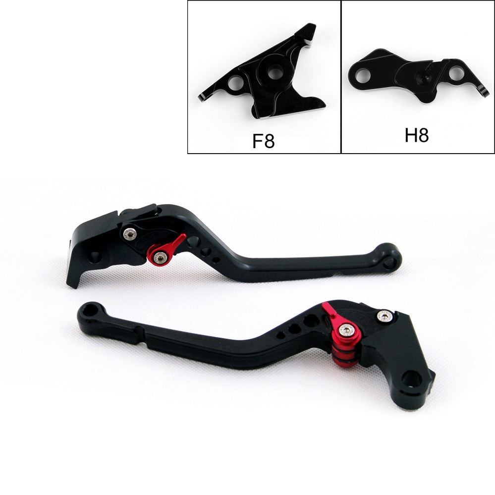 Long Brake Clutch Levers For Hyosung GT250R 2006-2010 GT650R 2006-2009 Black Generic