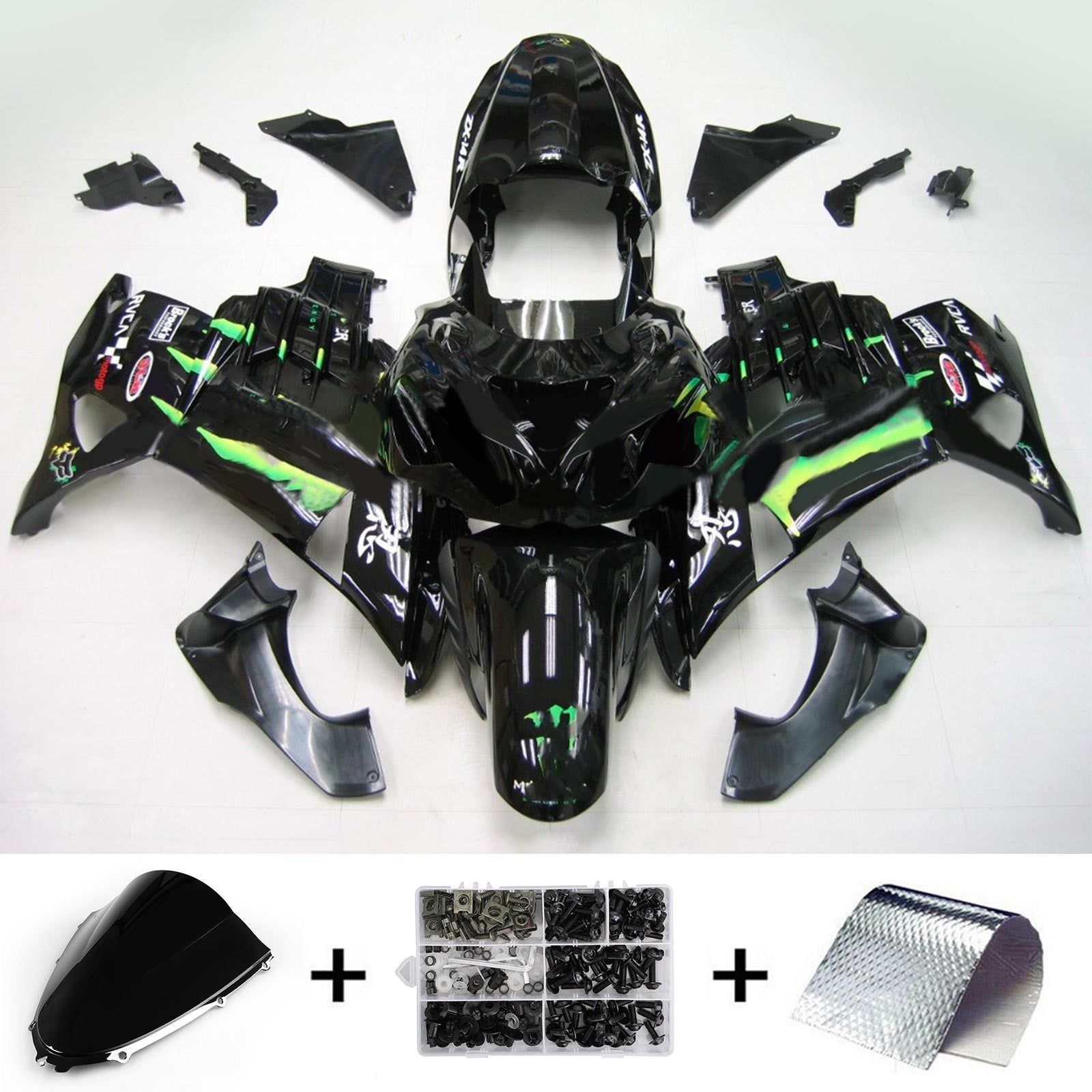 Kawasaki ZX14R ZZR1400 2012-2022 Fairing Kit Bodywork