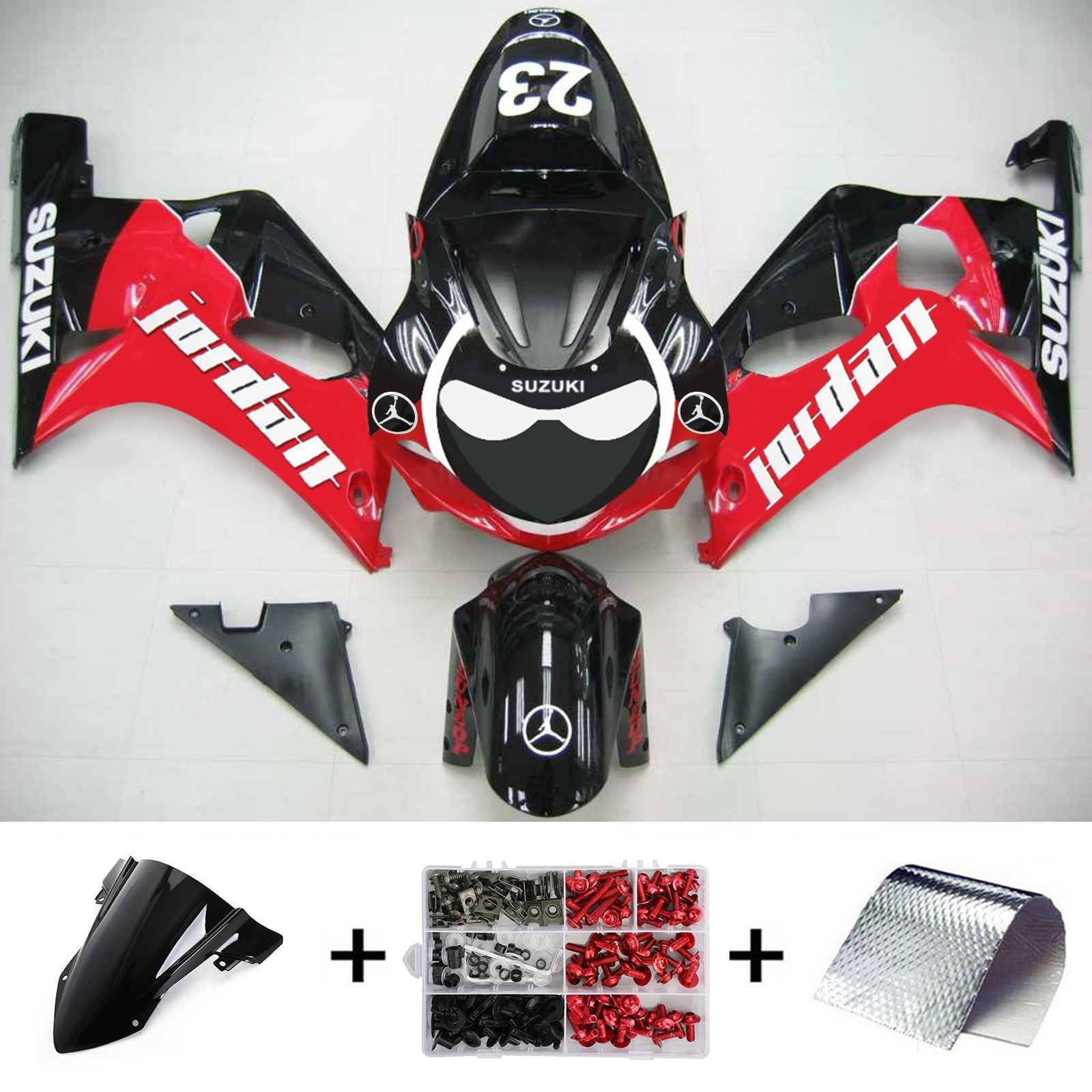 Suzuki GSXR750 2001-2003 Fairing Kit Bodywork Plastic ABS