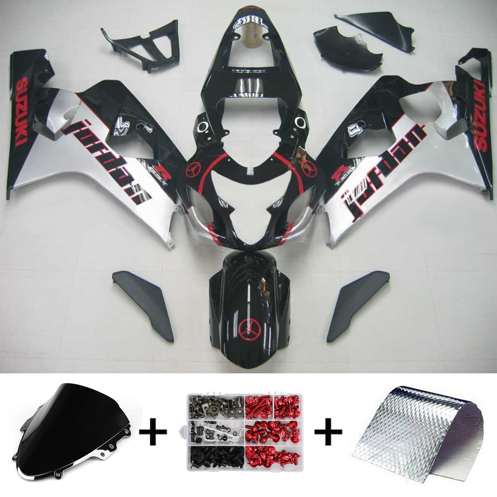 Suzuki GSXR 600/750 2004-2005 Kit Carenado Carrocería Plástico ABS