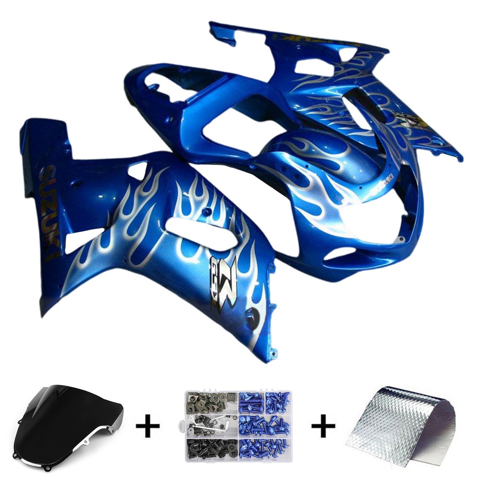 Amotopart Suzuki GSXR600 2001-2003 GSXR750 2000-2003 K1 Fairing Kit