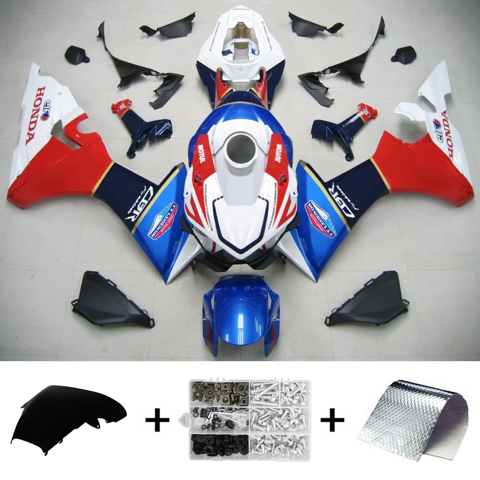 Honda CBR1000RR 2017-2023 Fairing Kit Bodywork Plastic ABS