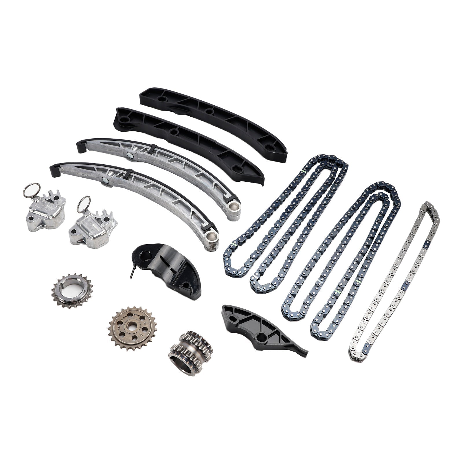 Kit de cadena de distribución de 14 piezas para Land Rover LR4 Range Rover 5.0L V8 2010-2015 LR032048 LR072638 LR051013