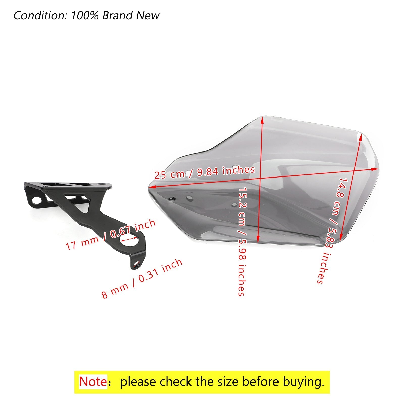 Handguard Handlebar Protector For BMW R Nine T 17-20 F750GS F850GS 18-20 Generic