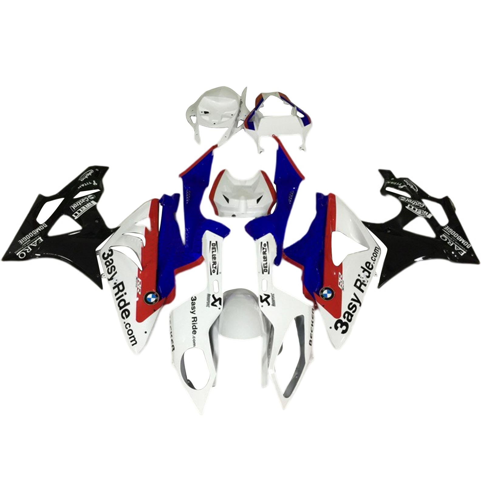 Amotopart BMW S1000RR 2015-2016 Fairing Kit Bodywork Plastic ABS