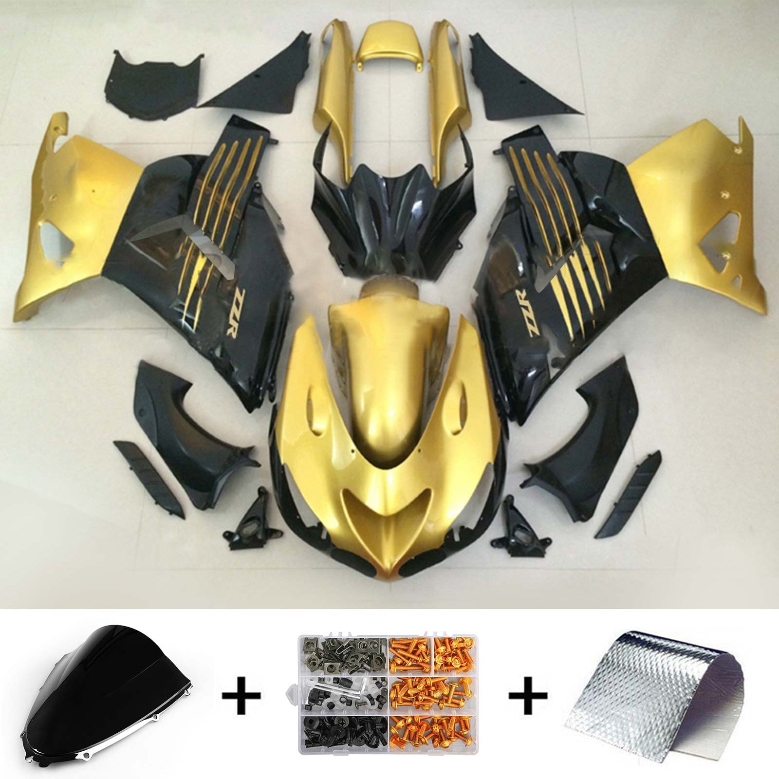 Kit Carenado Kawasaki ZX14R 2006-2011 Carrocería Plástico ABS