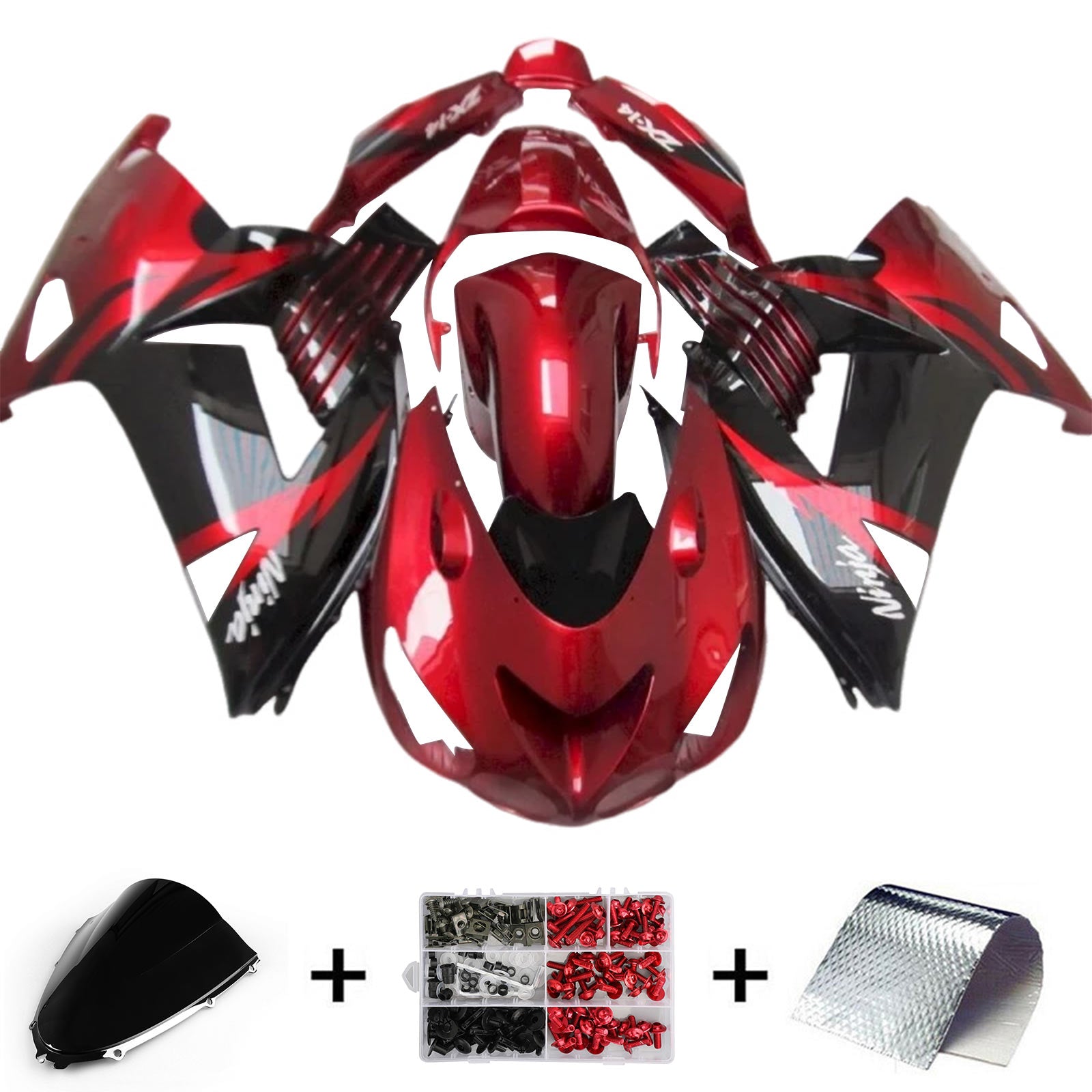 Kit Carenado Kawasaki ZX14R ZZR1400 2012-2022 Carrocería