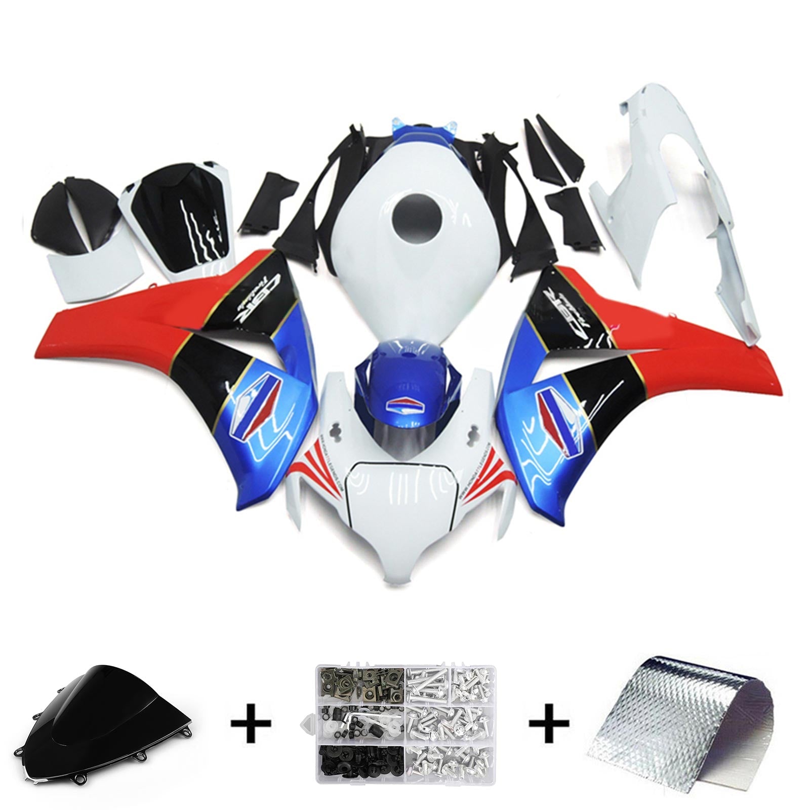 Honda CBR1000RR 2008-2011 Kit Carenado Carrocería Plástico ABS