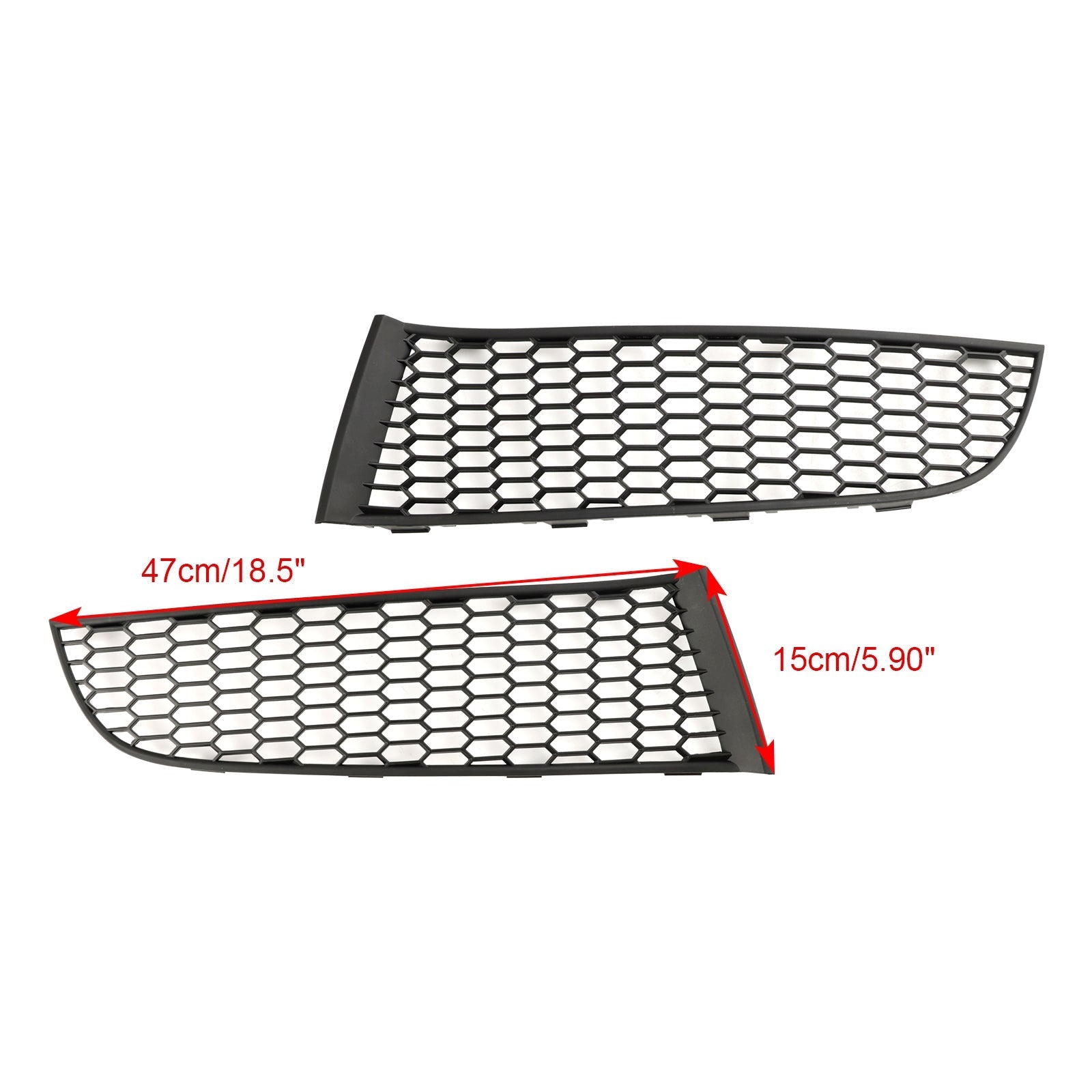 BMW F01 F02 2009-2015 Parrilla inferior del parachoques delantero 51117903673 51117903674