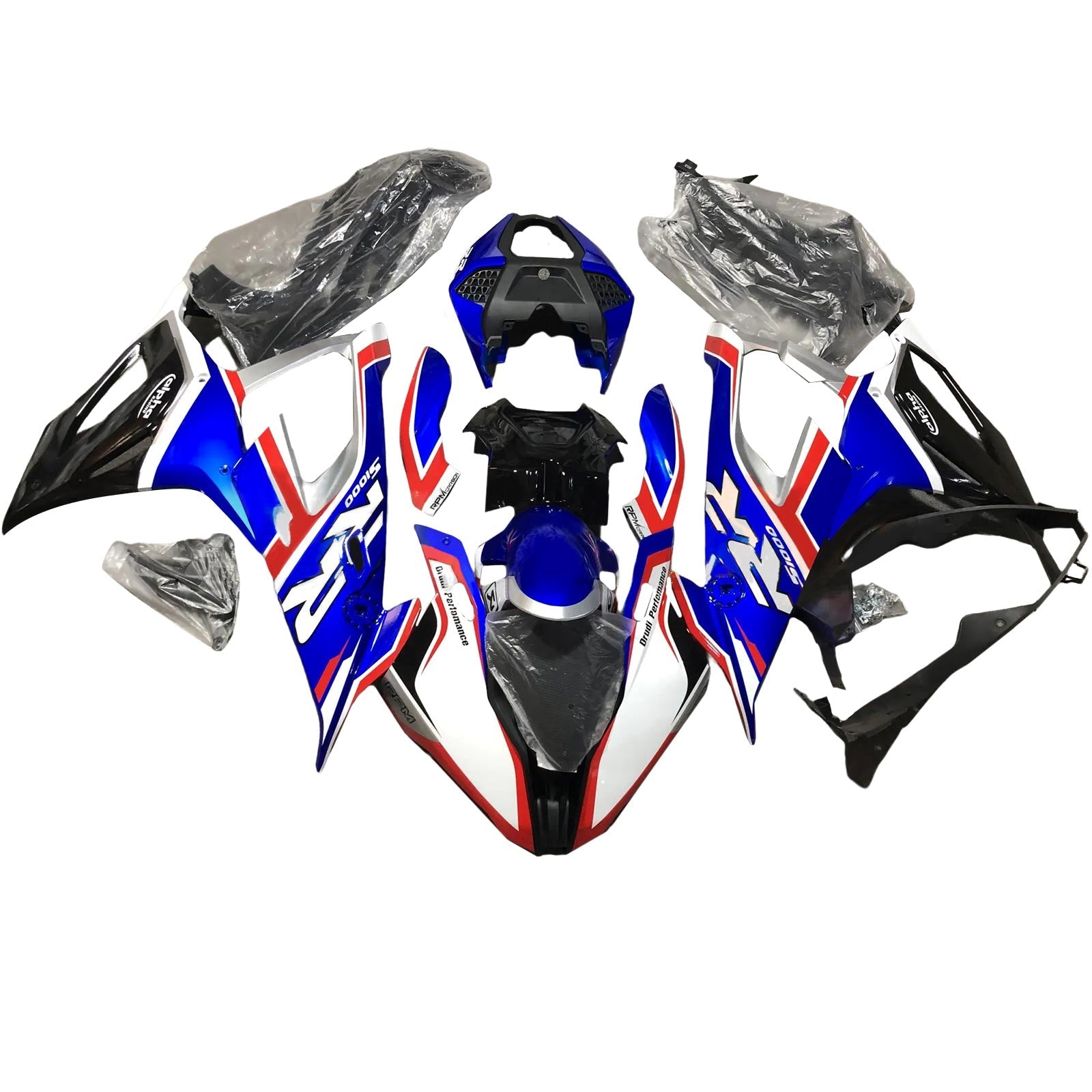 Amotopart BMW M1000RR S1000RR 2019-2022 Kit Carenado Carrocería Plástico ABS