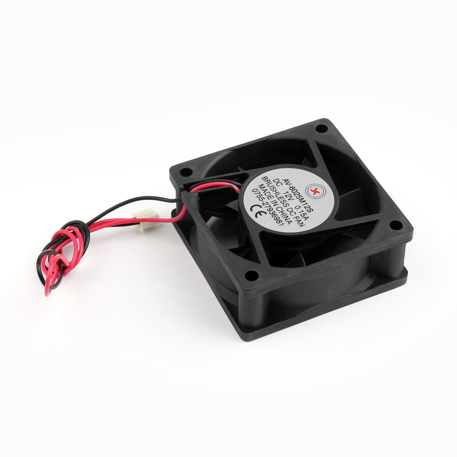 1Pcs DC Brushless Cooling Fan 12V 0.15A 6025s 60x60x25mm 2 Pin CUP Computer Fan