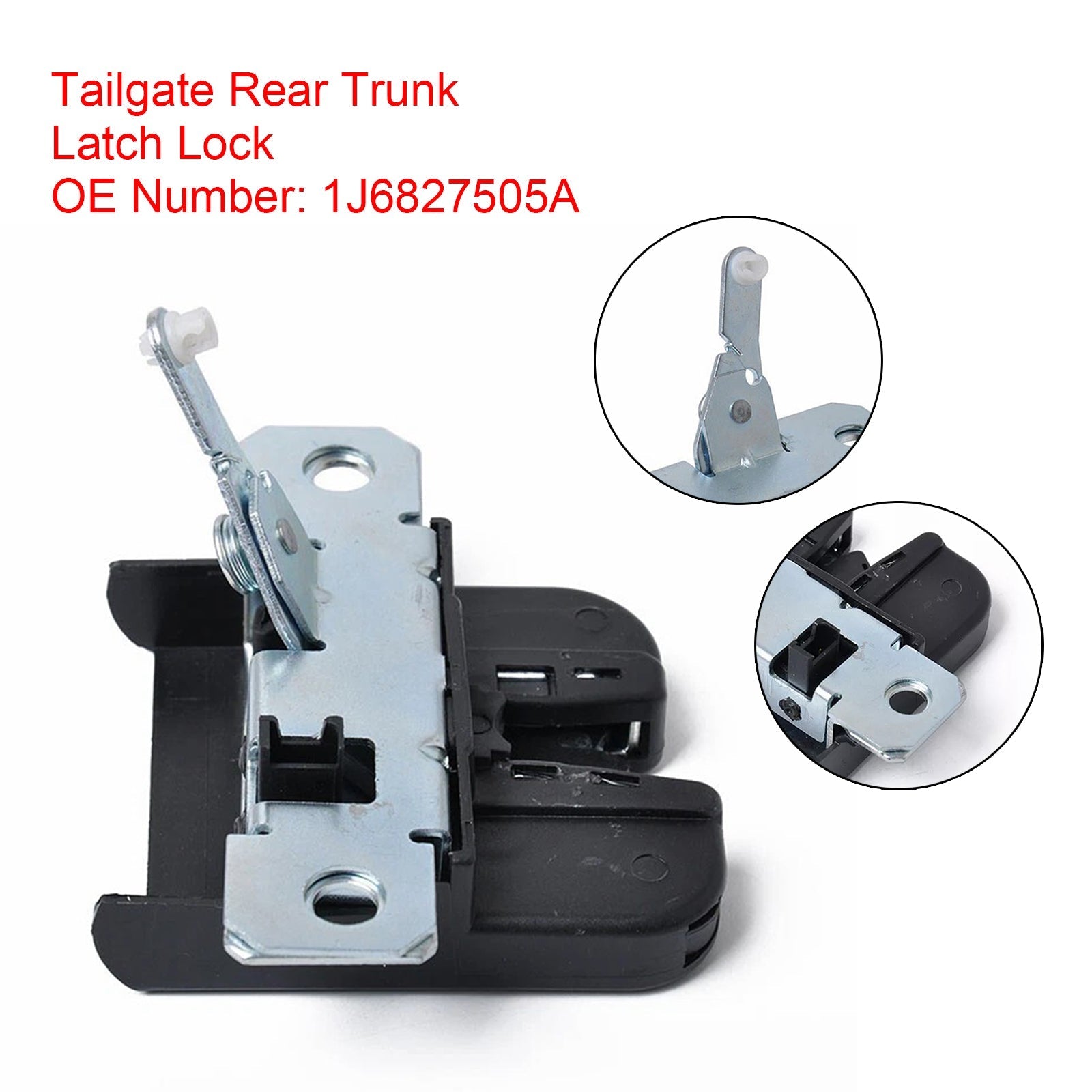 Tailgate Rear Trunk Latch Lock 1J6827505A For VW GOLF 4 1997-2005