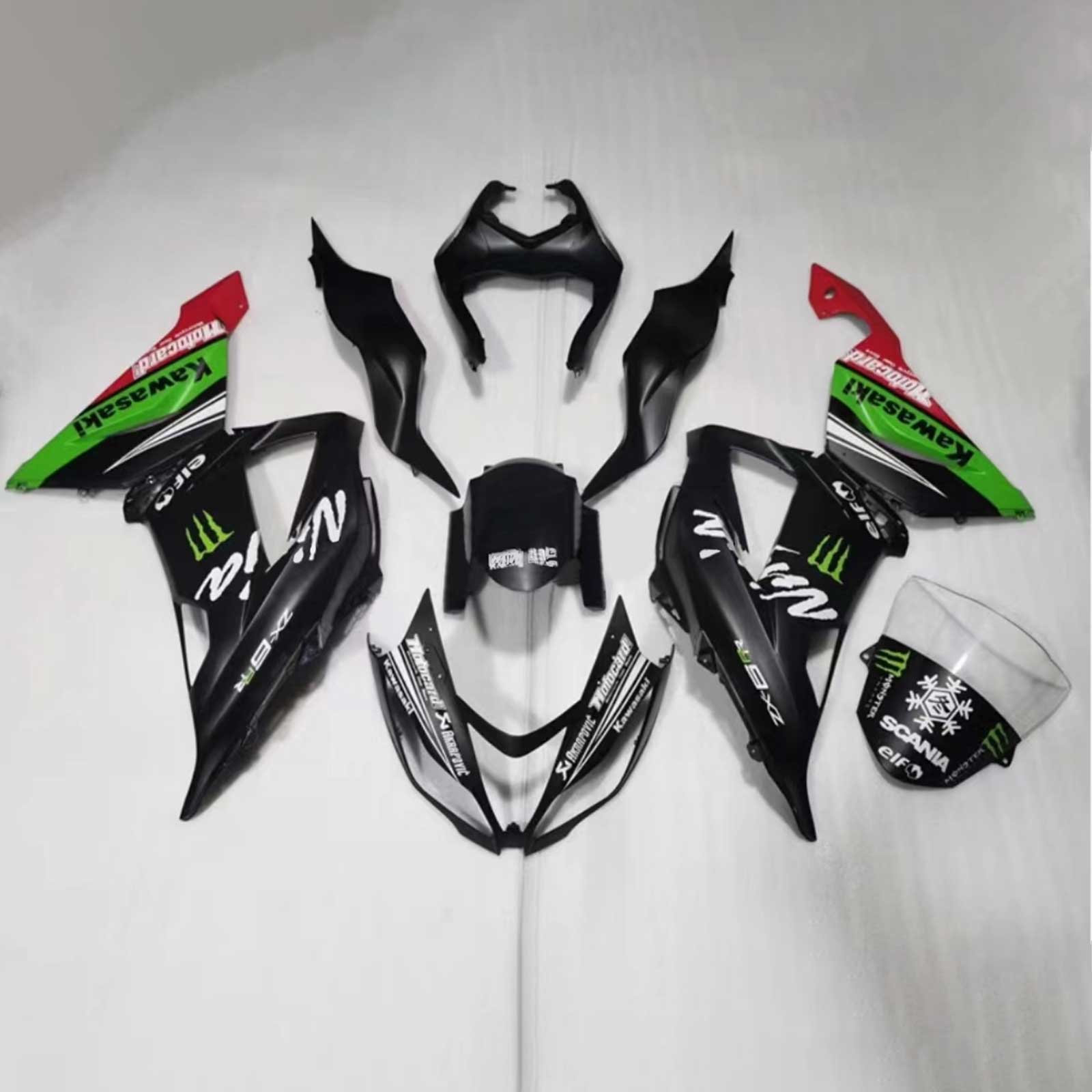 Kawasaki ZX6R 636 2013-2018 Kit Carenado Carrocería Plástico ABS