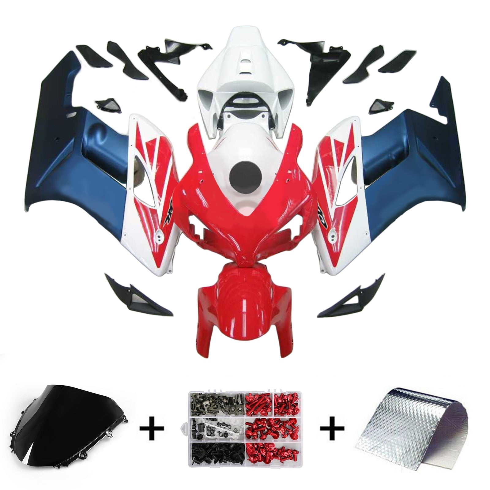 Honda CBR1000RR 2004-2005 Fairing Kit Bodywork Plastic ABS