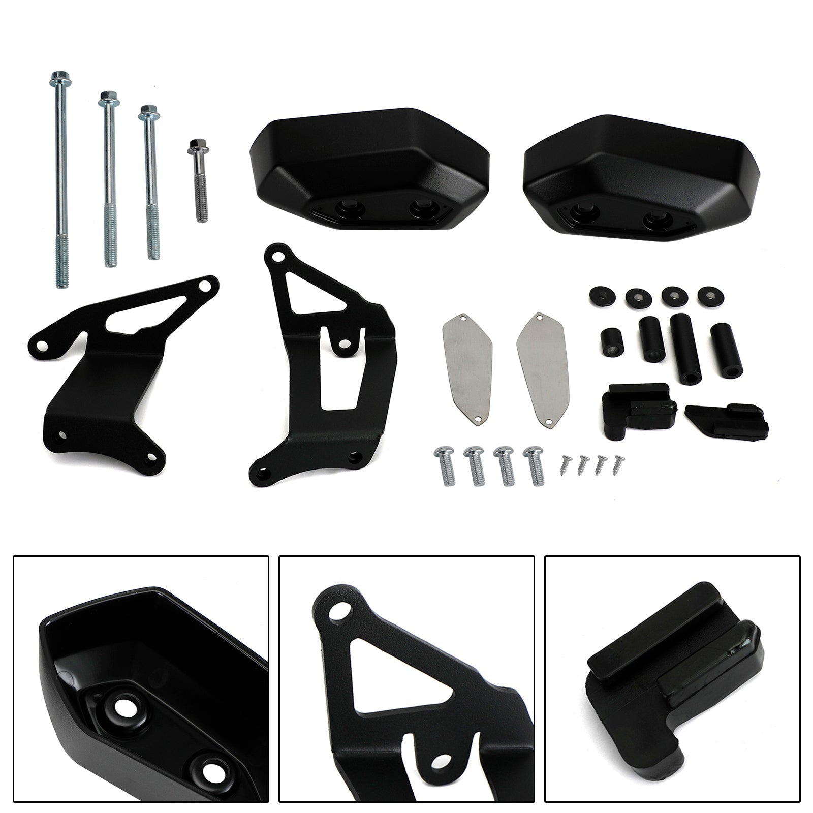 YAMAHA YZF R15 V4 2021-2023  Plastic Engine Protector Covers Slider Carbon