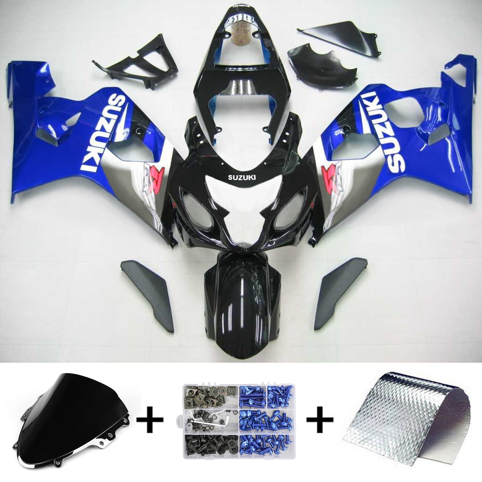 Suzuki GSXR 600/750 2004-2005 Kit Carenado Carrocería Plástico ABS